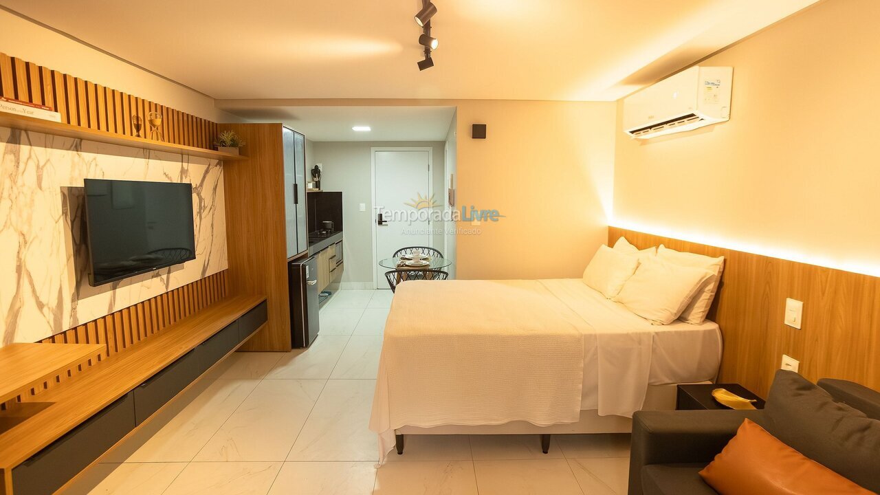 Apartamento para alquiler de vacaciones em João Pessoa (Pb Praia de Cabo Branco)