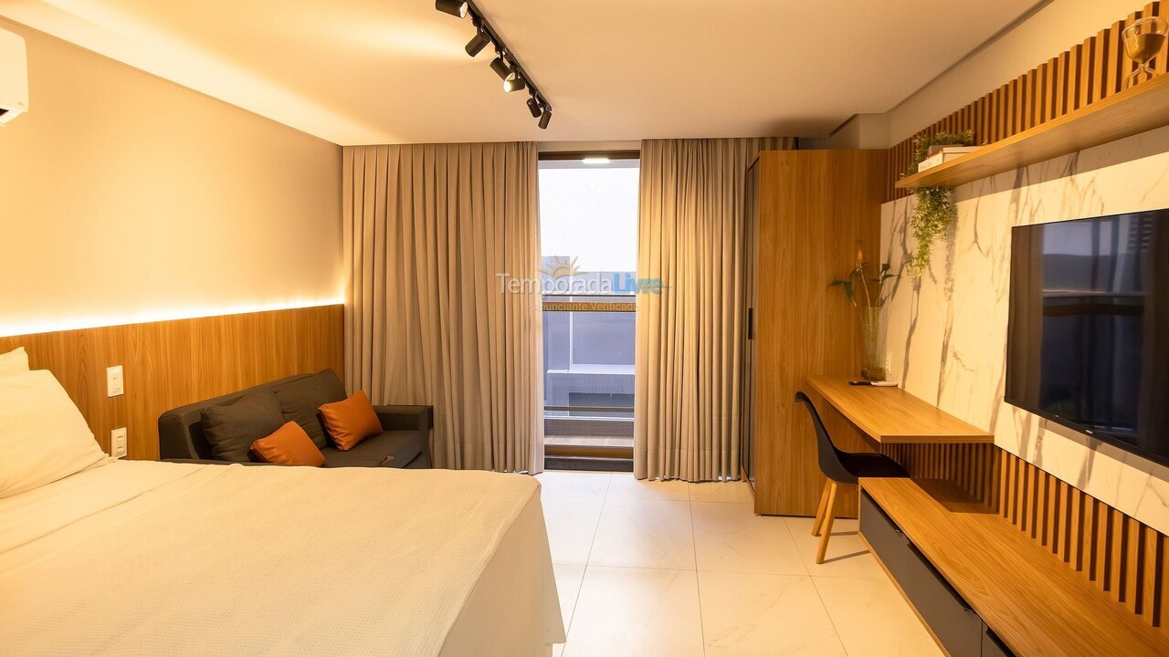 Apartamento para alquiler de vacaciones em João Pessoa (Pb Praia de Cabo Branco)