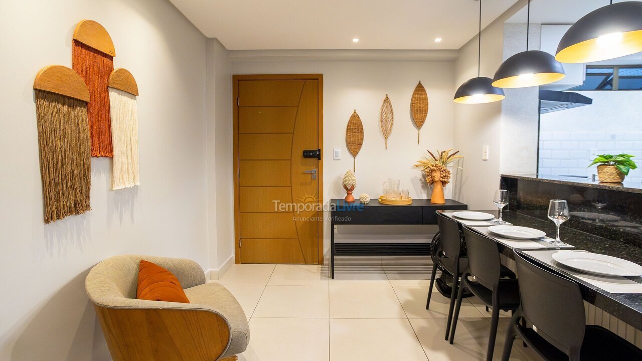 Apartamento para alquiler de vacaciones em João Pessoa (Pb Praia de Manaíra)