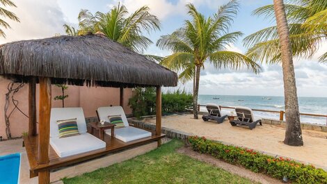 Casa Mar: Vista e Pé na Areia de Carpediem