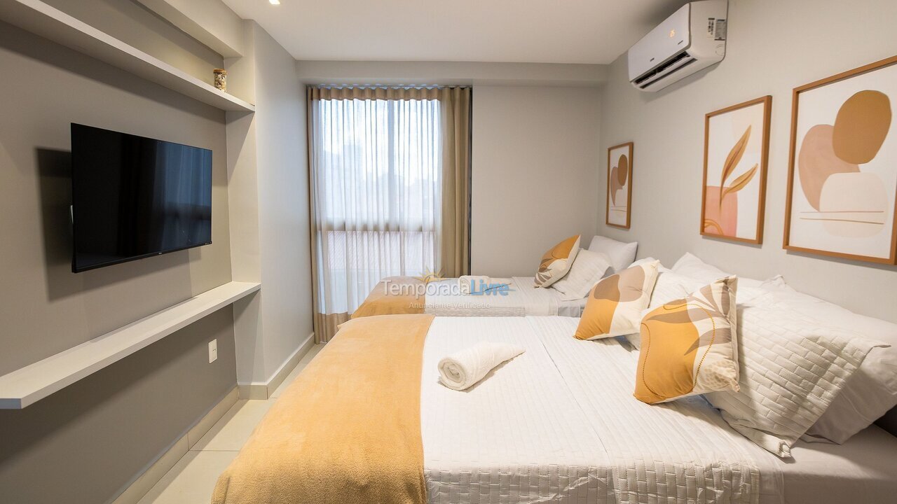 Apartamento para alquiler de vacaciones em João Pessoa (Pb Praia de Manaíra)