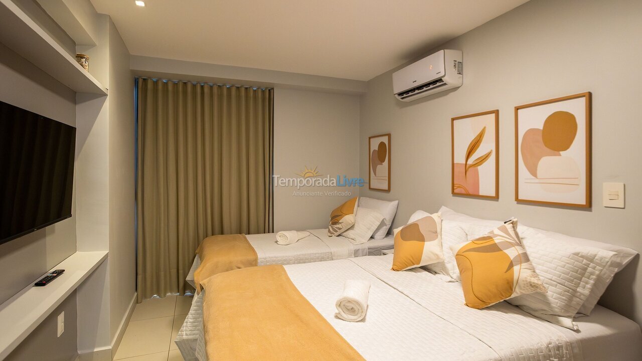 Apartamento para alquiler de vacaciones em João Pessoa (Pb Praia de Manaíra)