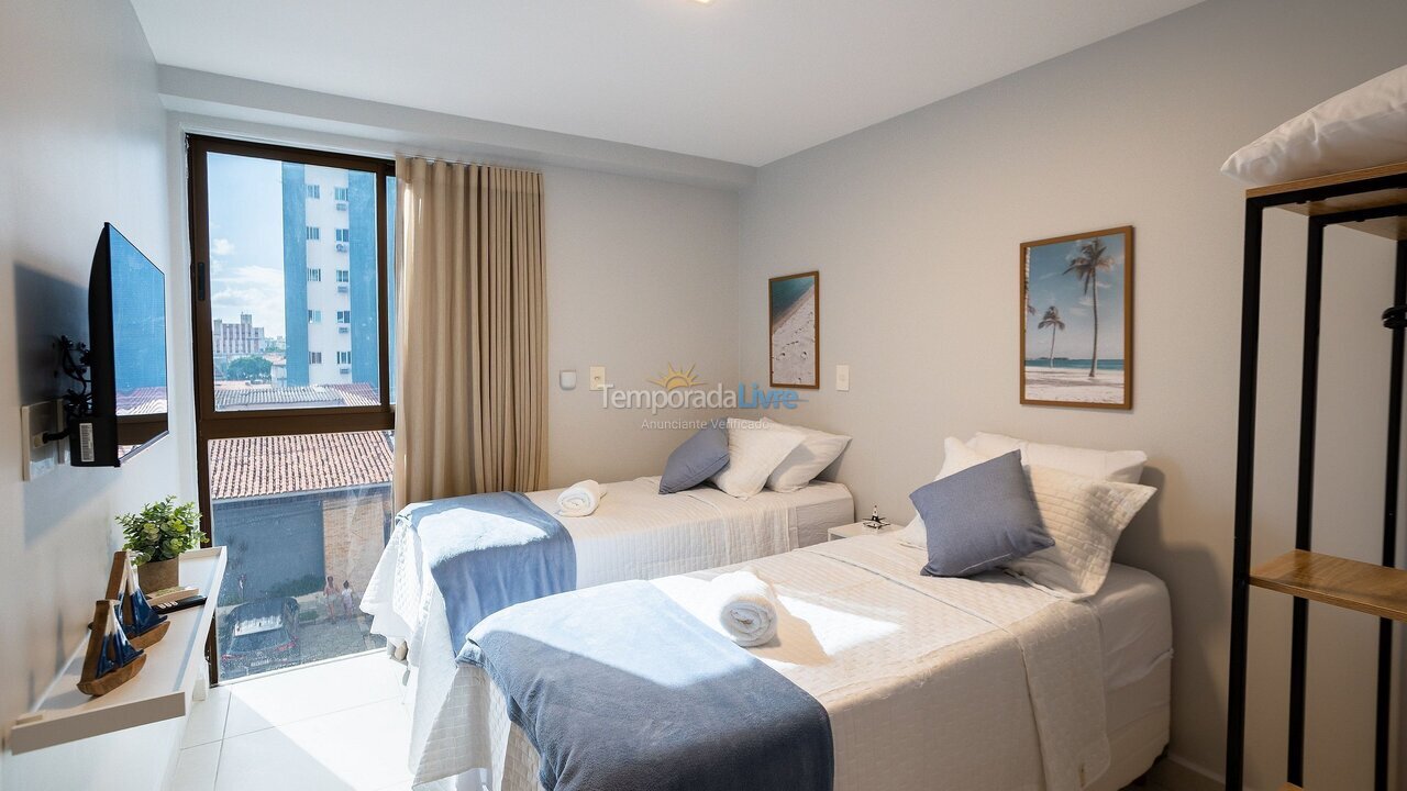 Apartamento para alquiler de vacaciones em João Pessoa (Pb Praia de Manaíra)