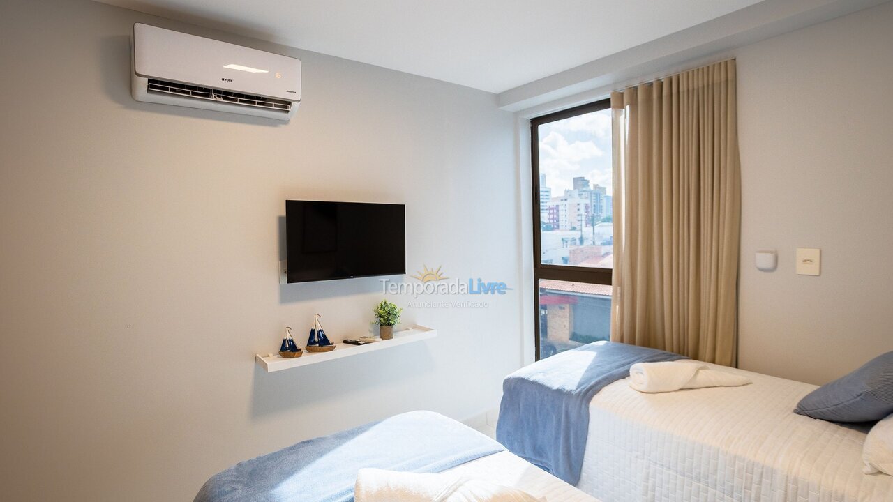 Apartamento para alquiler de vacaciones em João Pessoa (Pb Praia de Manaíra)