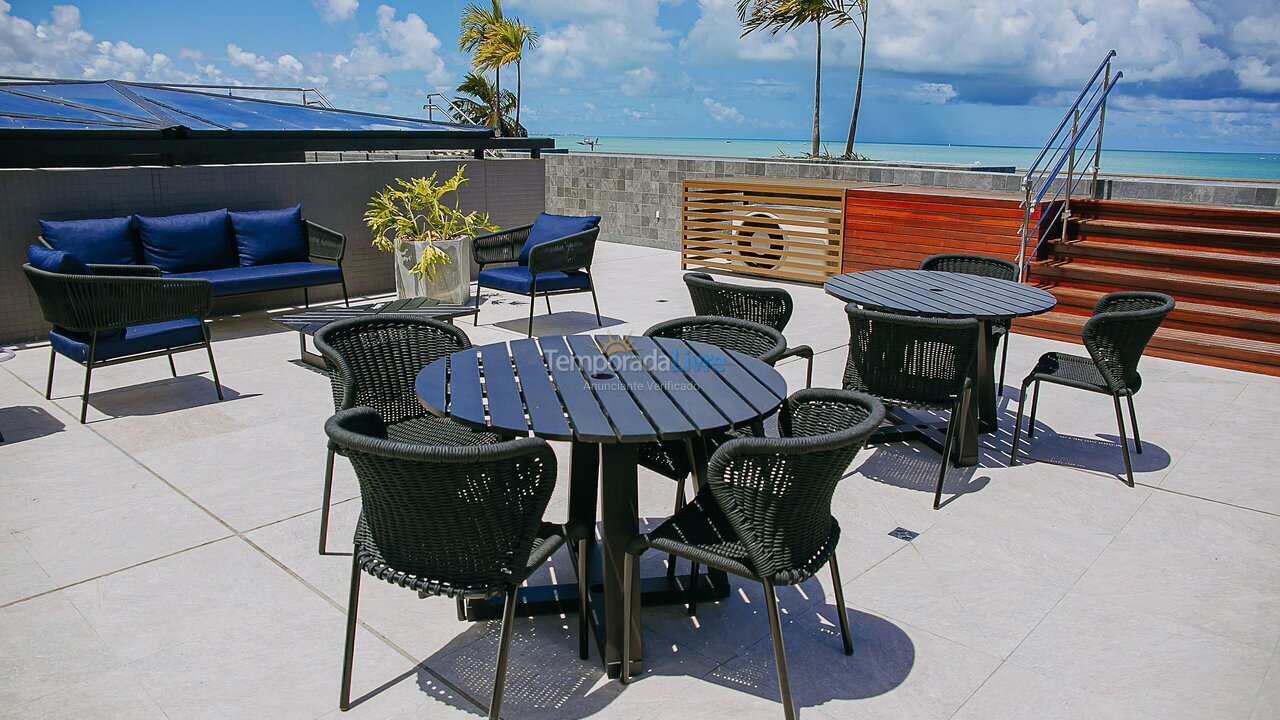 Apartamento para alquiler de vacaciones em João Pessoa (Pb Praia de Cabo Branco)