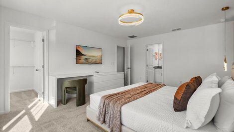 Excelente casa en Solara Resort con habitaciones temáticas.