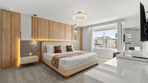 Excelente casa en Solara Resort con habitaciones temáticas.