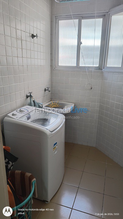 Apartment for vacation rental in Praia Grande (Guilhermina)