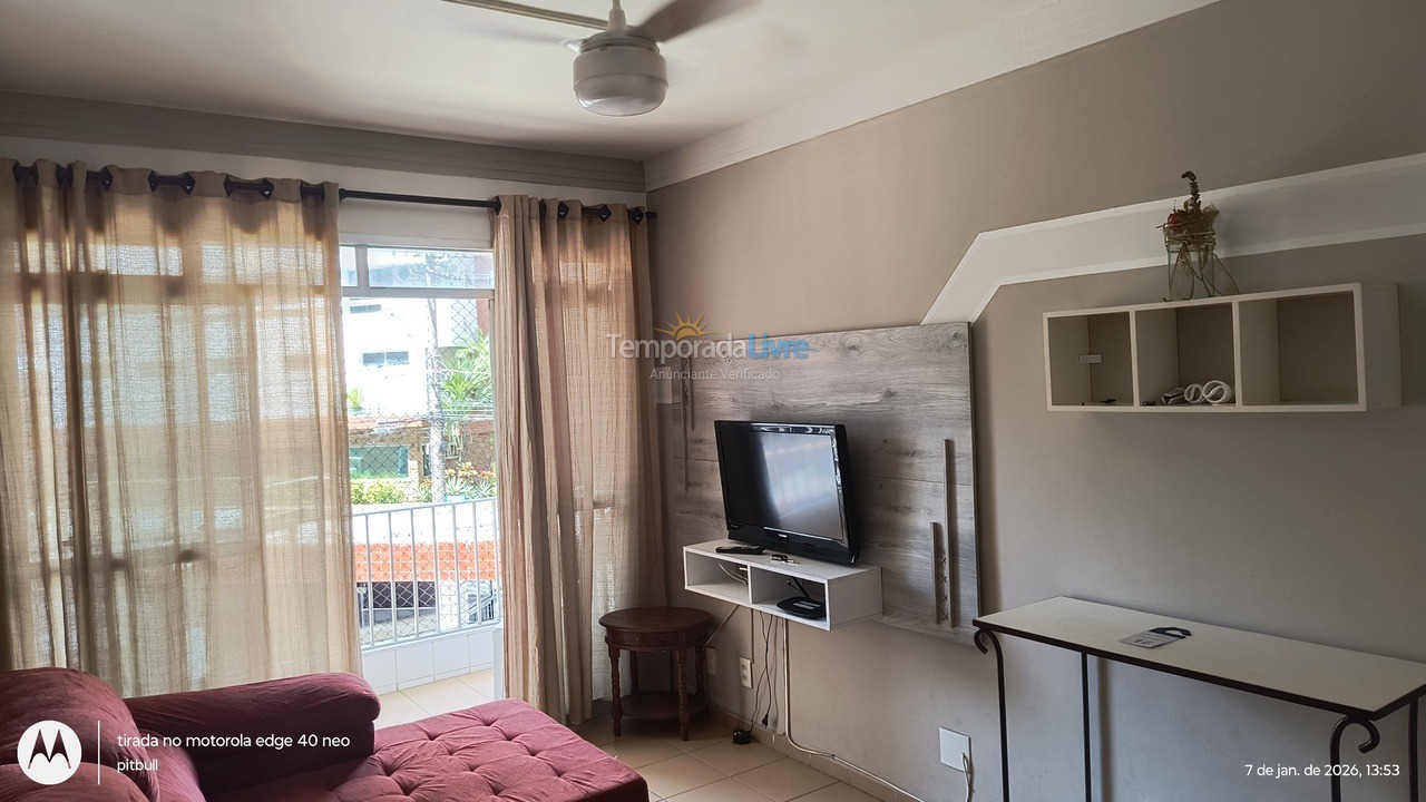 Apartment for vacation rental in Praia Grande (Guilhermina)