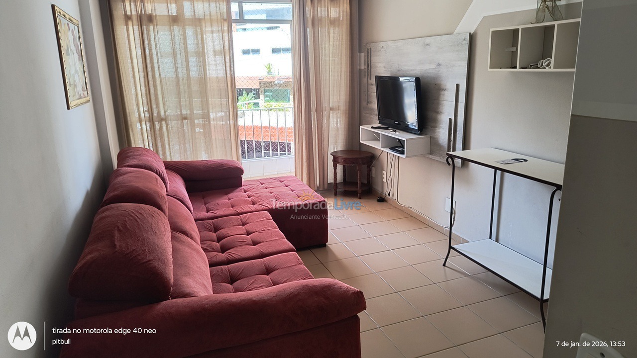 Apartment for vacation rental in Praia Grande (Guilhermina)