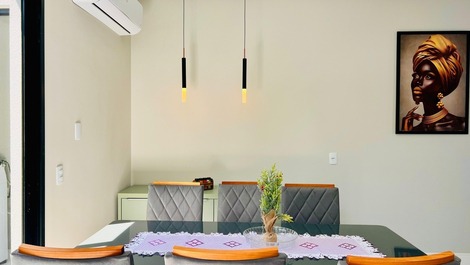 Sala de jantar climatizada