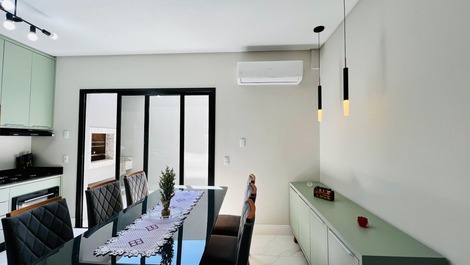 Sala de jantar climatizada