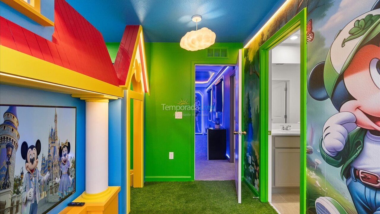 Casa para aluguel de temporada em Orlando (Kissimmee)