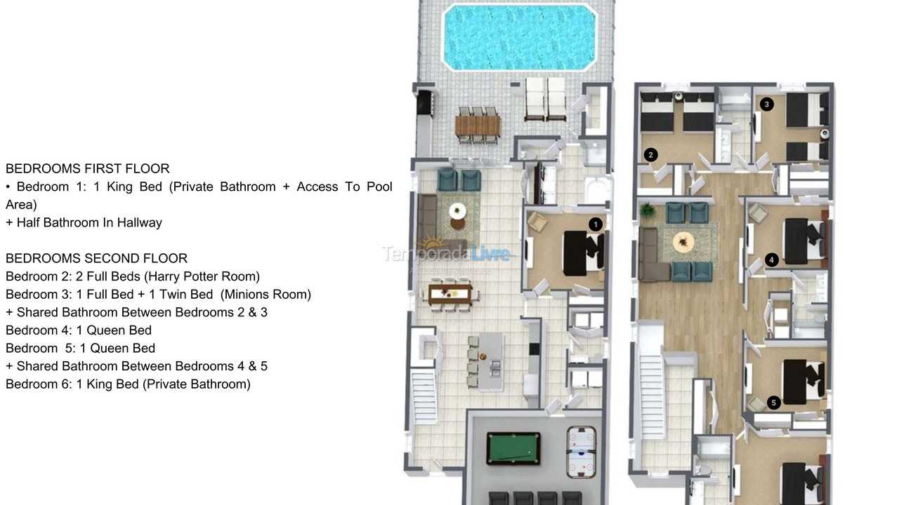 Casa para alquiler de vacaciones em Orlando (Davenport)