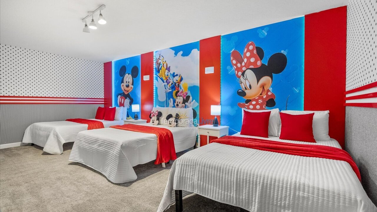 Casa para aluguel de temporada em Orlando (Kissimmee)