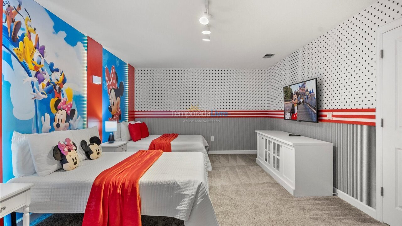 Casa para aluguel de temporada em Orlando (Kissimmee)