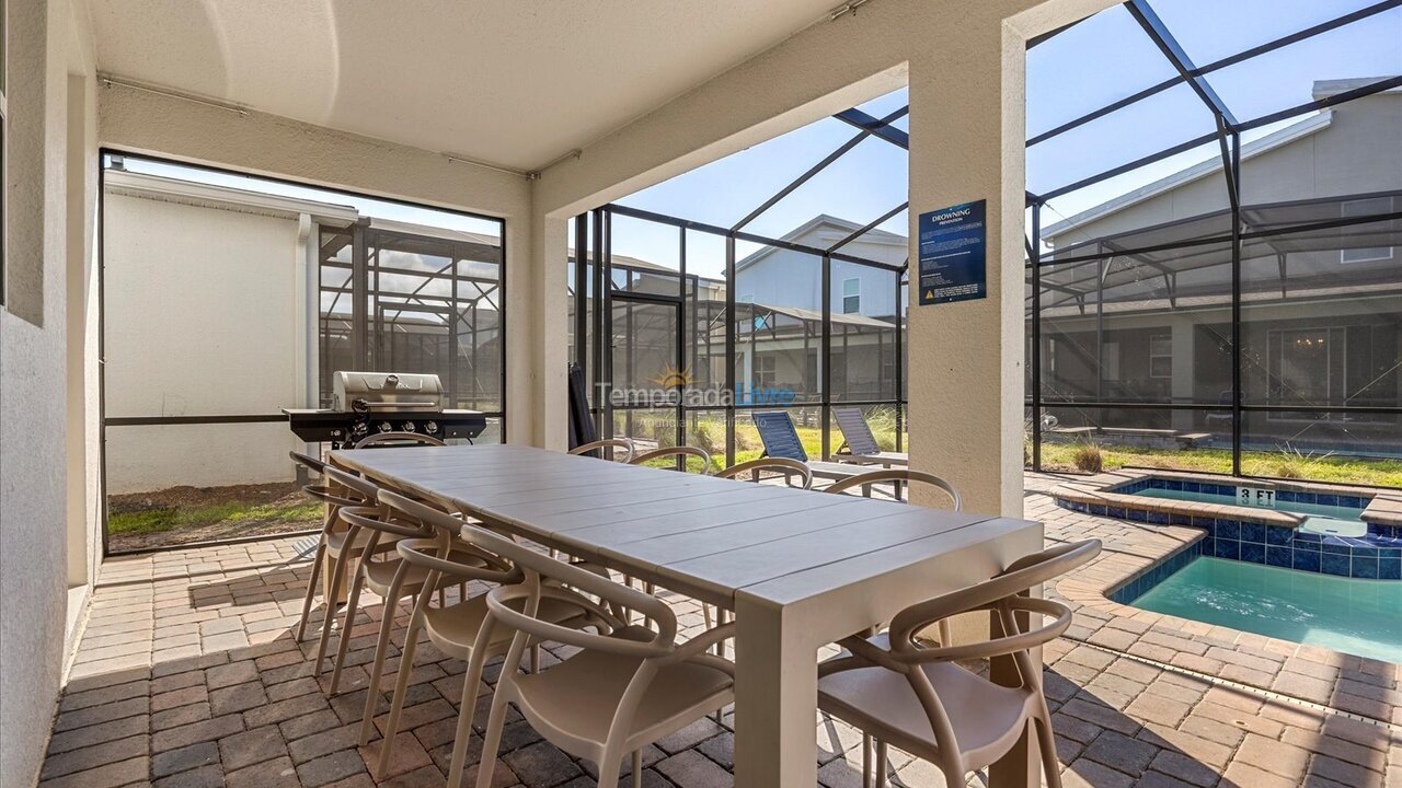 Casa para aluguel de temporada em Orlando (Kissimmee)