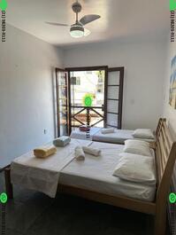 Suíte 01 com ventilador de teto