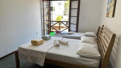 Suíte 01 com ventilador de teto