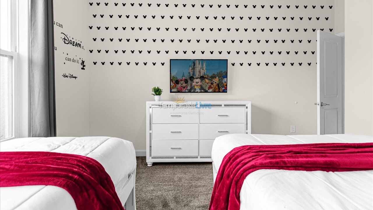 Casa para aluguel de temporada em Orlando (Kissimmee)