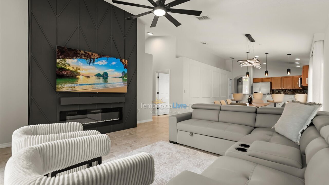 Casa para aluguel de temporada em Orlando (Kissimmee)