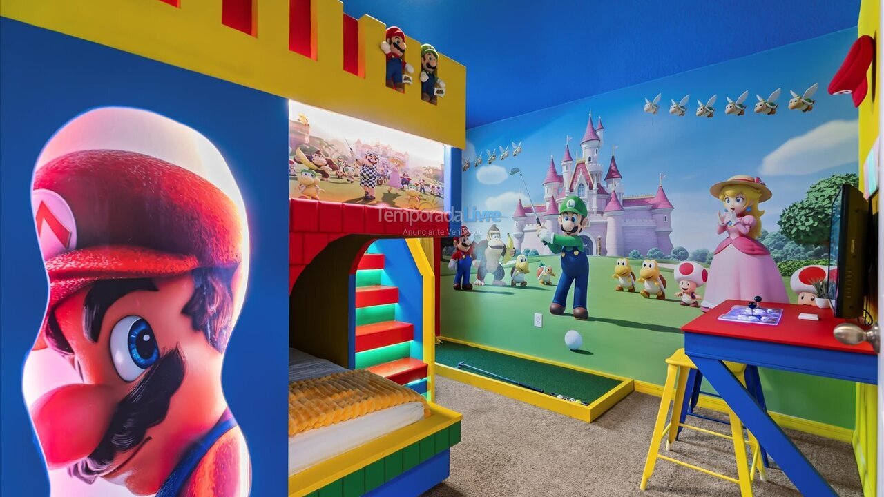 Casa para aluguel de temporada em Orlando (Kissimmee)