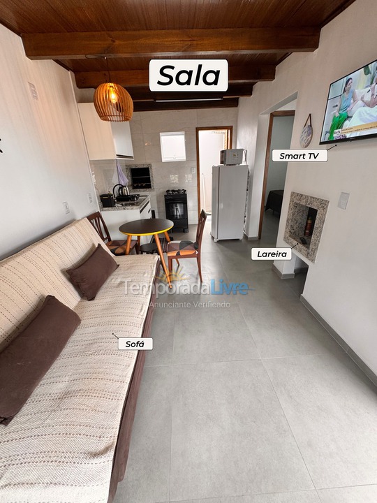 Casa para alquiler de vacaciones em Passo de Torres (Praia dos Molhes)