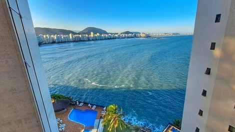 Hermosa vista al mar | Playa de Asturias | Piscina