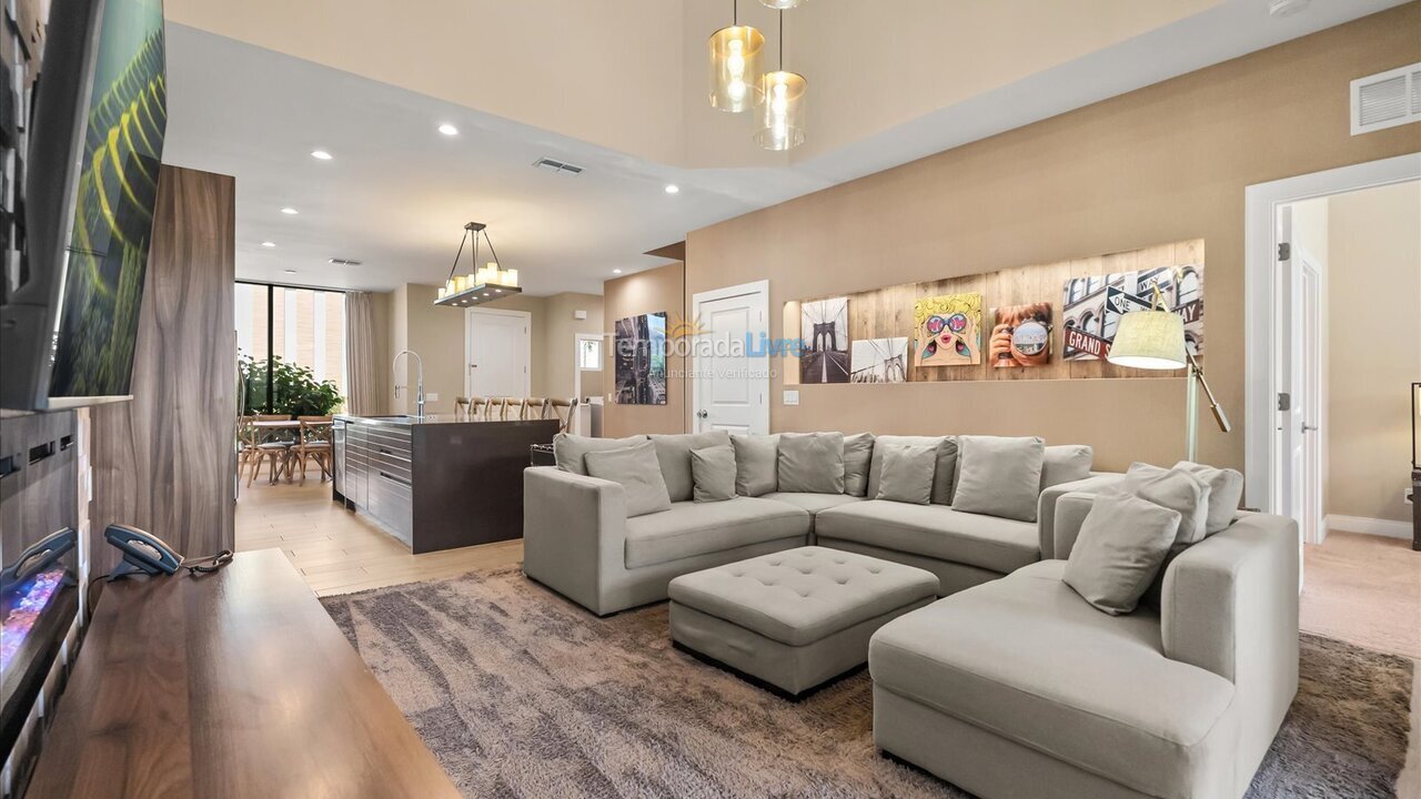 Casa para aluguel de temporada em Orlando (Kissimmee)