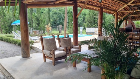 Área de descanso: sofás