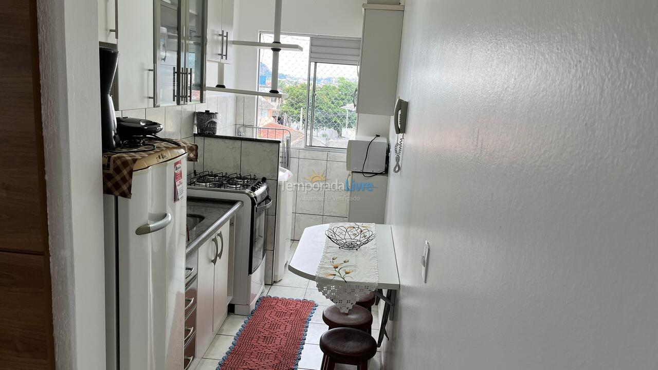 Apartamento para alquiler de vacaciones em Biguaçu (Praia João Rosa)