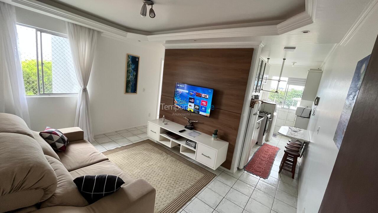 Apartamento para alquiler de vacaciones em Biguaçu (Praia João Rosa)