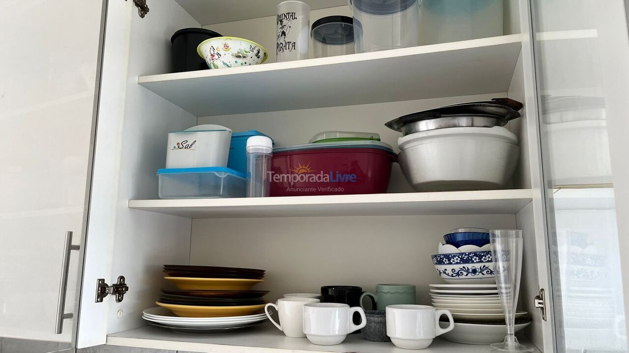 Apartamento para alquiler de vacaciones em Biguaçu (Praia João Rosa)