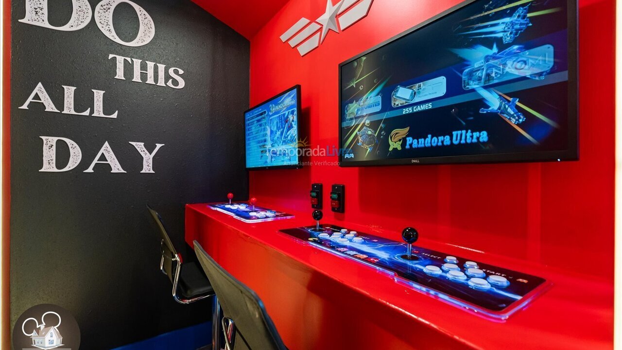 Casa para aluguel de temporada em Orlando (Kissimmee)