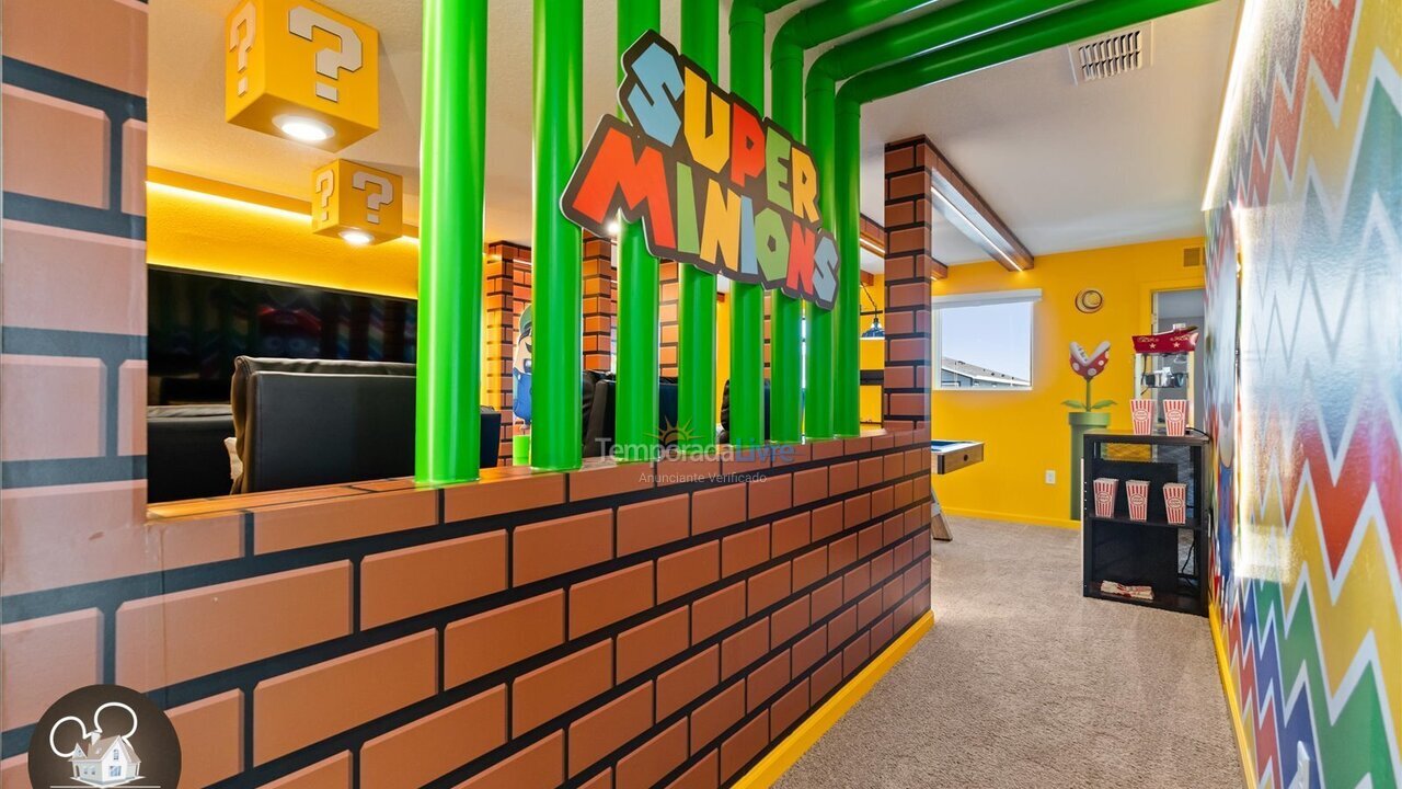 Casa para aluguel de temporada em Orlando (Kissimmee)