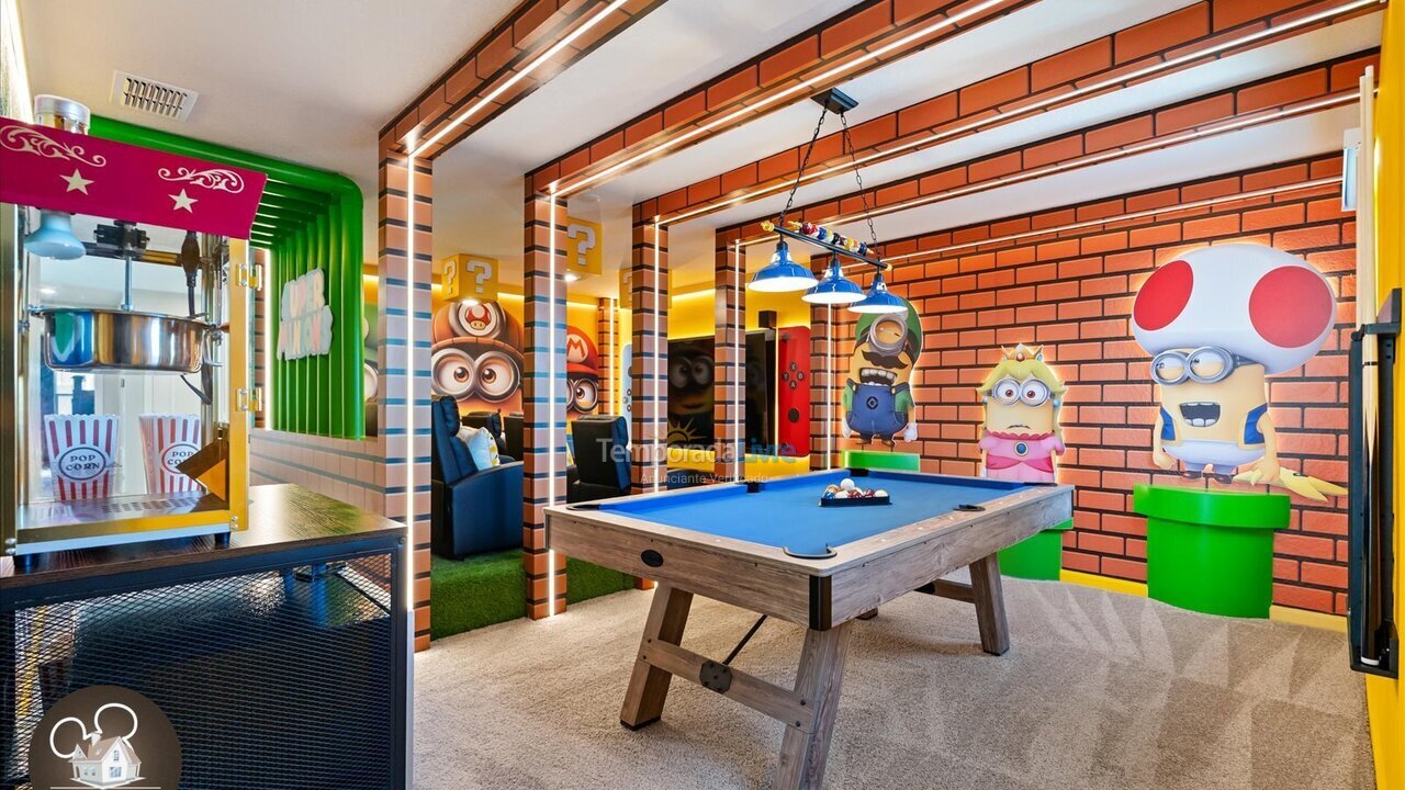 Casa para aluguel de temporada em Orlando (Kissimmee)