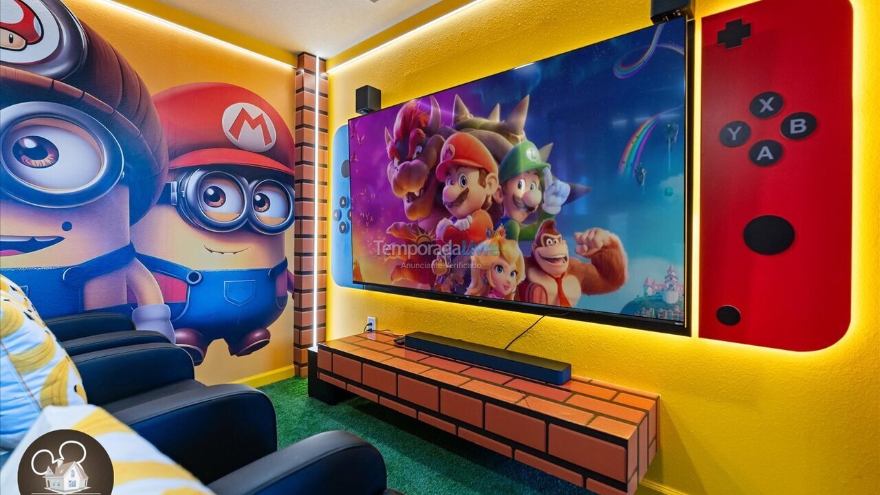 Casa para aluguel de temporada em Orlando (Kissimmee)