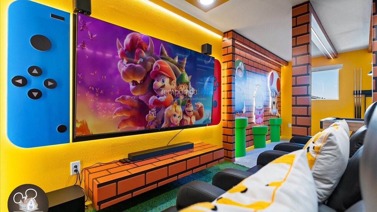 Casa para aluguel de temporada em Orlando (Kissimmee)