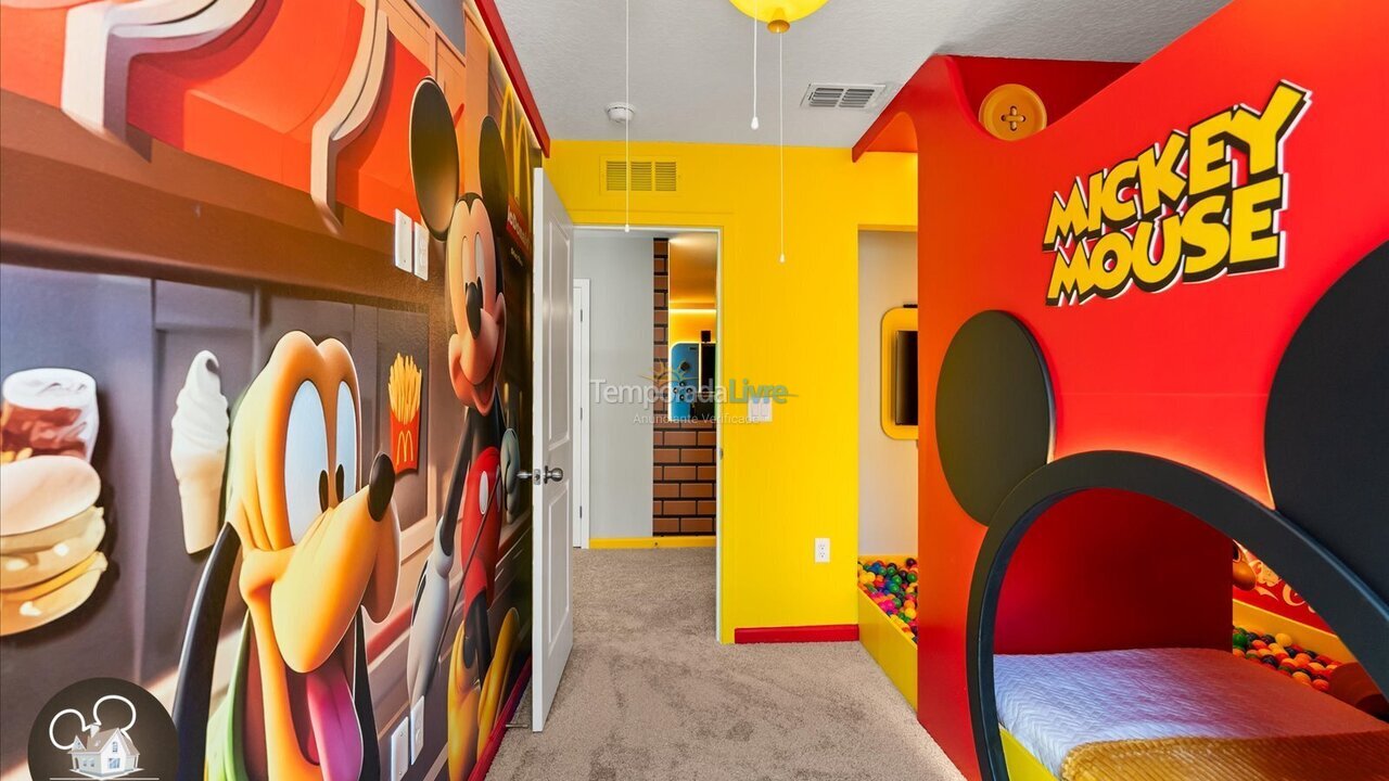 Casa para aluguel de temporada em Orlando (Kissimmee)