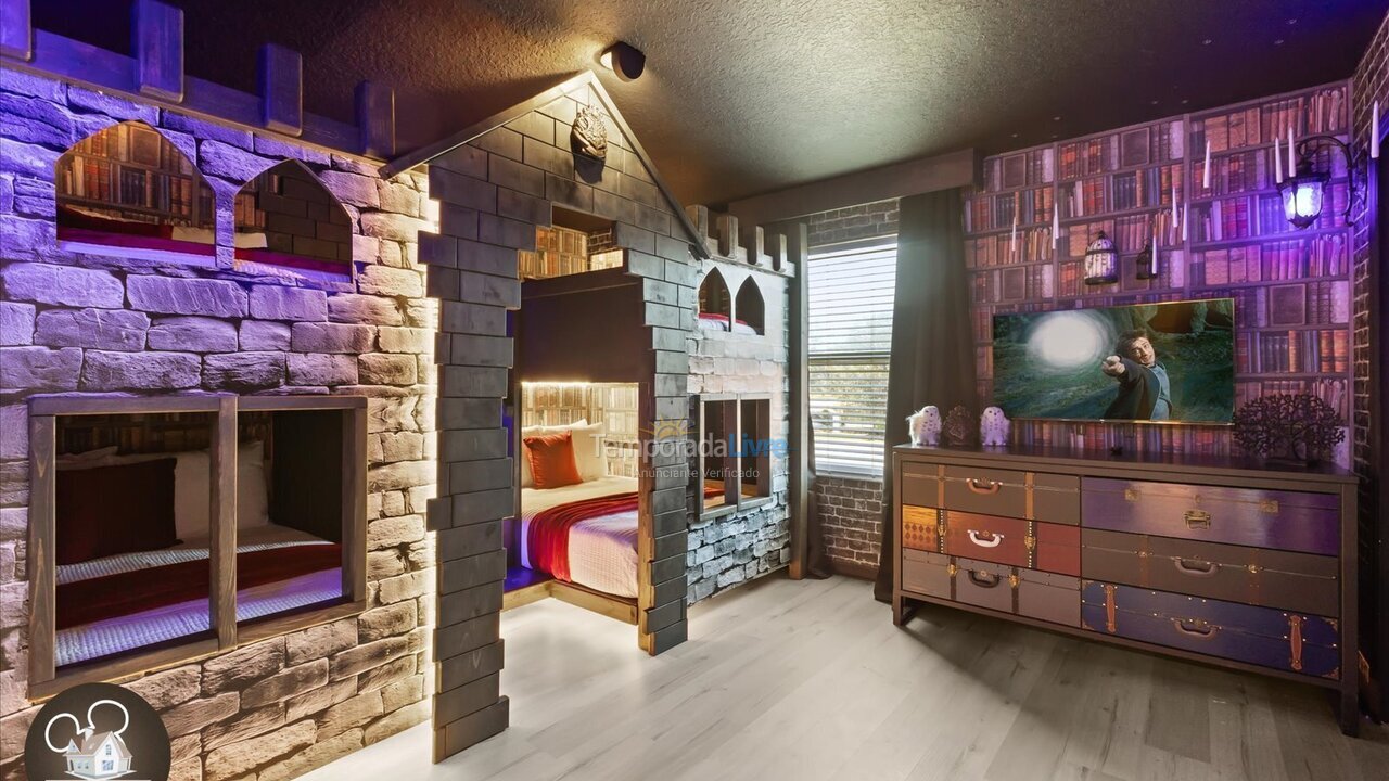 Casa para aluguel de temporada em Orlando (Kissimmee)