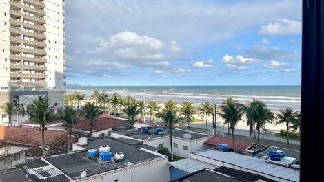 BM202 - Apê c/2 Dorm |1 Suíte| Ar Cond e Vista Mar