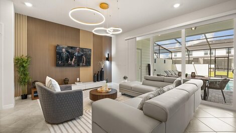 Casa de 5 habitaciones cerca de Disney