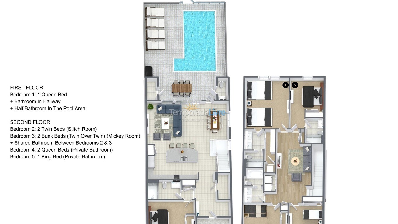 Casa para alquiler de vacaciones em Orlando (Clermont)