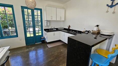 Hermosa casa con piscina | Playa de Pernambuco | Guarujá