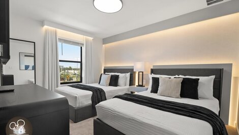 Casa cerca de Disney con 3 habitaciones.