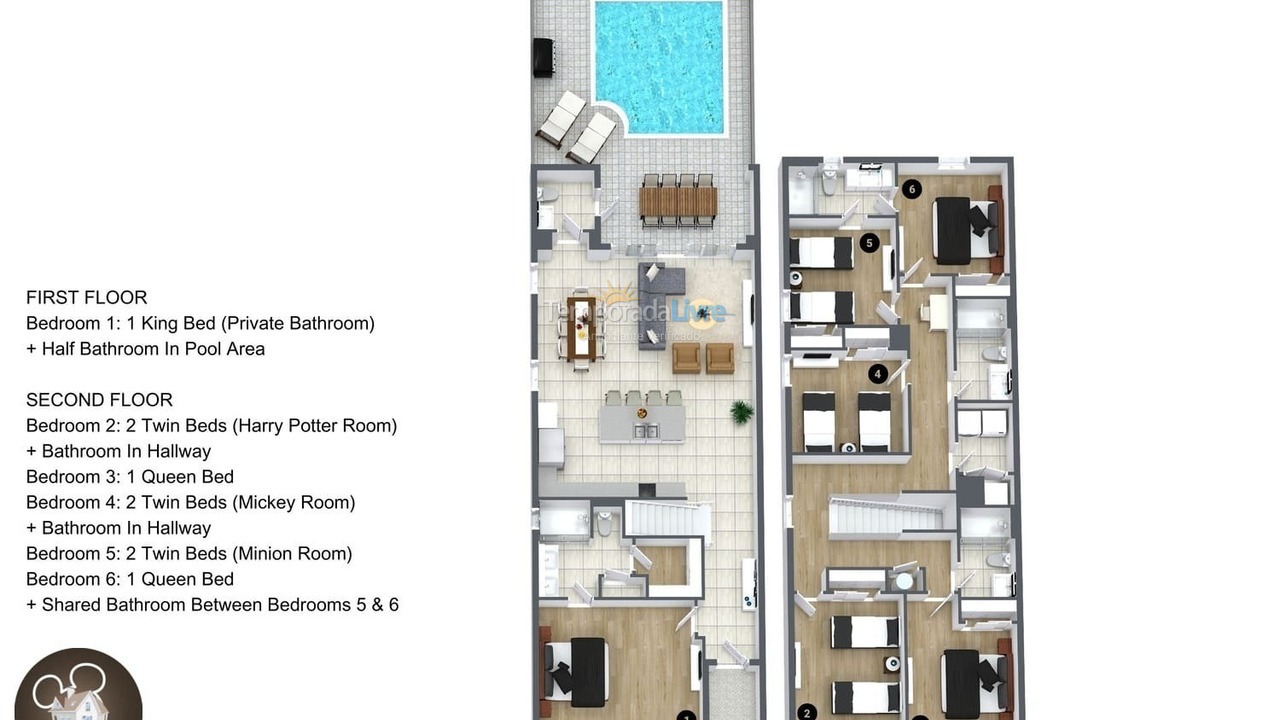 Casa para alquiler de vacaciones em Orlando (Kissimmee)