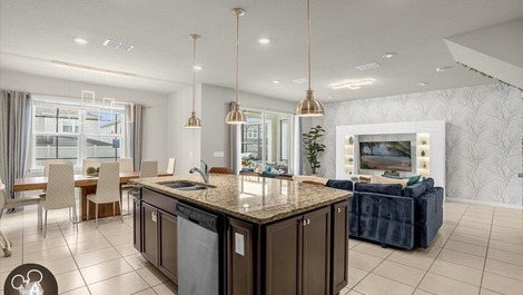 Férias em família na casa ideal perto da Disney