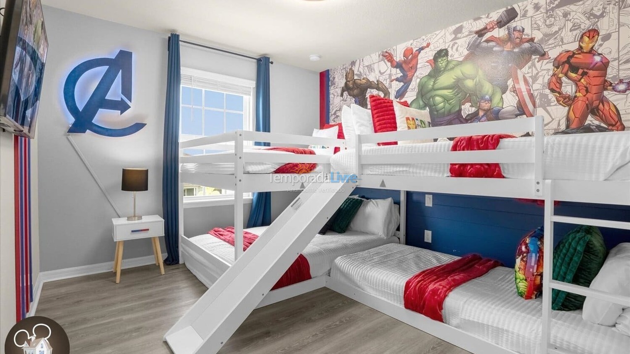 Casa para aluguel de temporada em Orlando (Davenport)