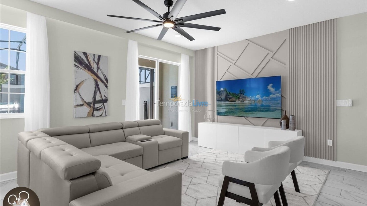 Casa para aluguel de temporada em Orlando (Kissimmee)