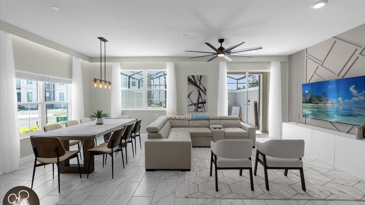 Casa para aluguel de temporada em Orlando (Kissimmee)